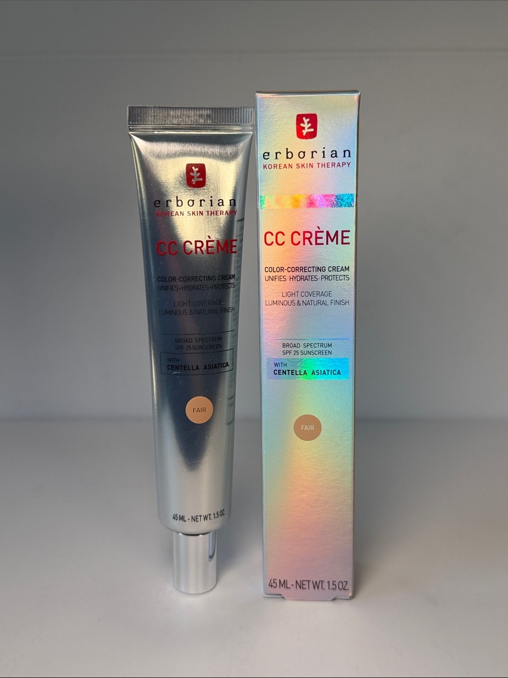 Erborian CC Crème Color-Correcting Cream - Fair BRAND NEW